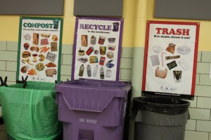 Trash bins