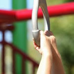 Hands on playground ring
